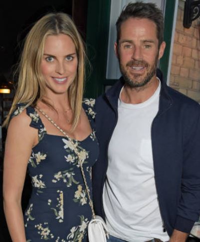 Frida Andersson-lourie with her ex husband