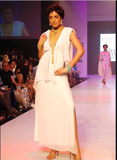 Geetanjali Nagpal during ramp walk