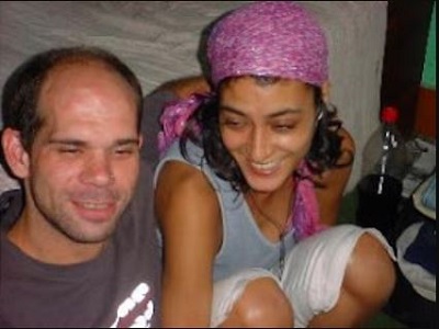 Geetanjali Nagpal with her husband Robert Stuempfl