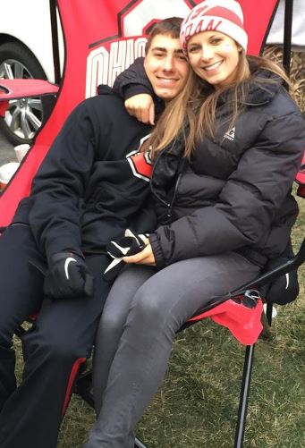 Gigi Meyer with her brother