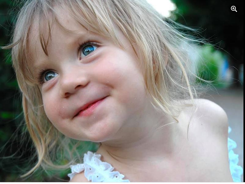 Greta Thunberg childhood picture