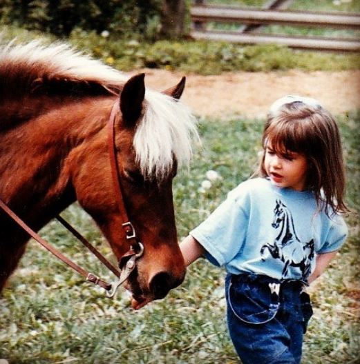 Hadley Gamble's childhood photo