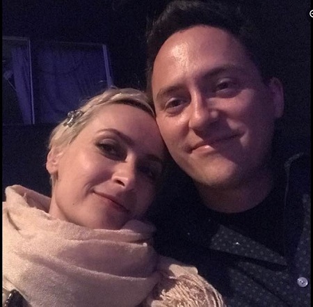 Halyna Hutchins with her husband