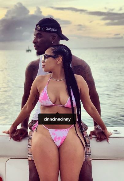 Hitman Holla with his girlfriend Cinnamon