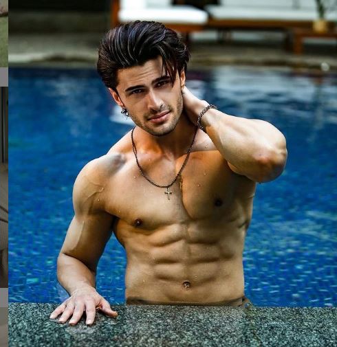Ieshaan Sehgaal at the swimming pool