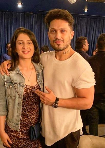 Jaya Bhardwaj with her brother