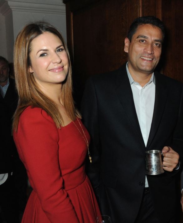 Jonathan Akeroyd was photographed with his wife Julie Akeroyd