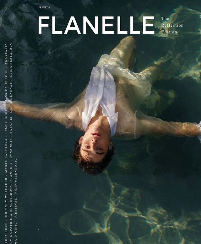 Joshua Bassett appeared on the cover page of Flanelle Magazine