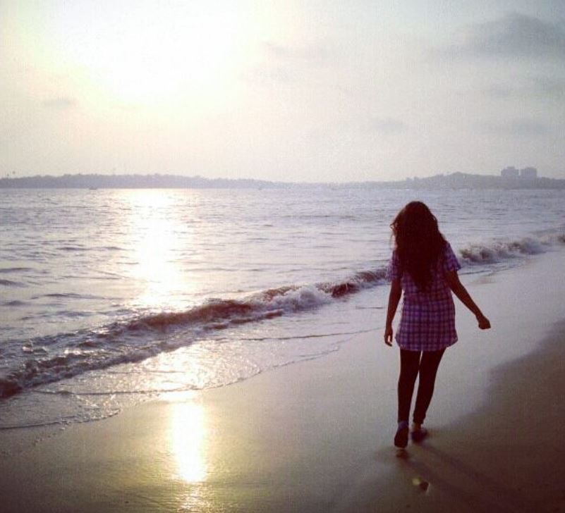Karishma Sawant at Beach