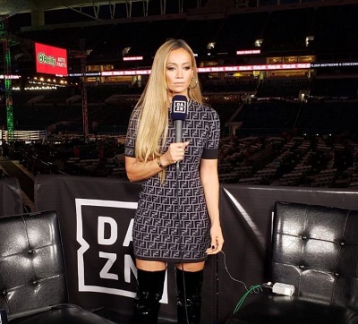 Kate Abdo hosted the shows named Inside PBC Boxing and fights night coverage
