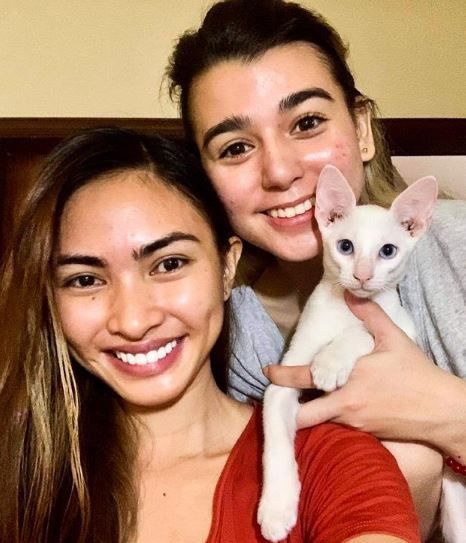 Kate Jagdon has a pet cat