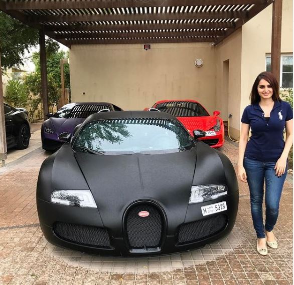 Lana Rose car collection