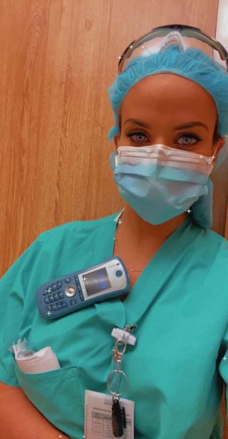 Laura Bird Townley is a nurse