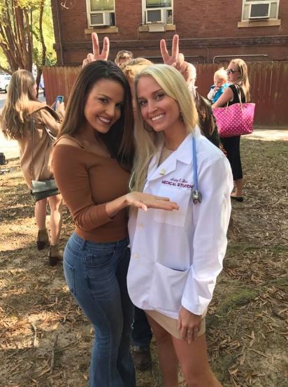 Laura Bird with her sister Ashley Bird