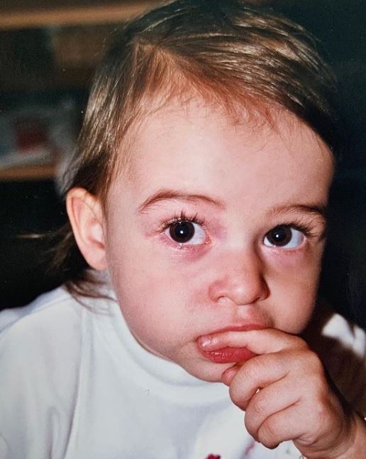 Lea Elui Ginet childhood picture