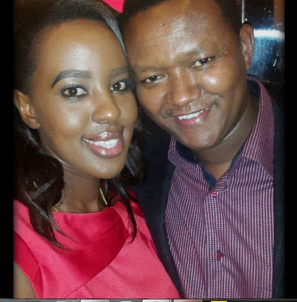 Lilian Nganga with her husband
