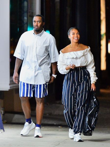 Lori Harvey with Sean Combs aka Diddy