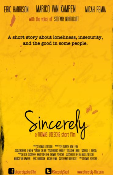 Micah Beals appeared in Sicerely short film