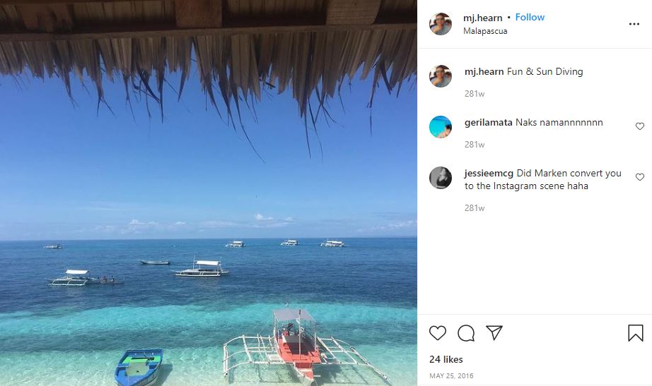 Michael Hearn's first Instagram post