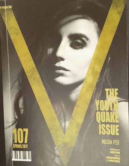 Miesha Iyer appeared on a magazine