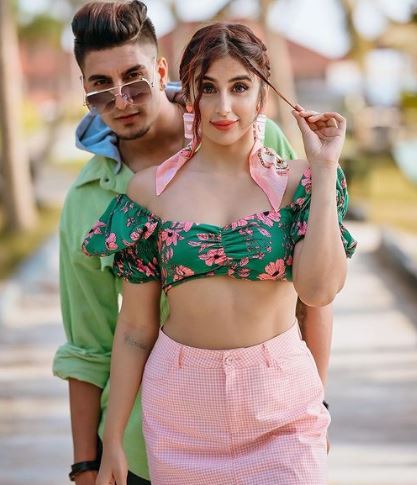 Miesha Iyer with Ashish Bhatia