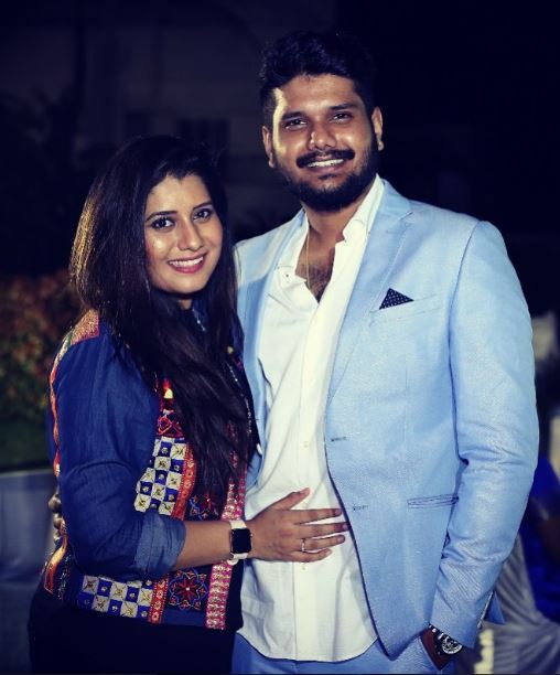 Priyanka Deshpande with her brother