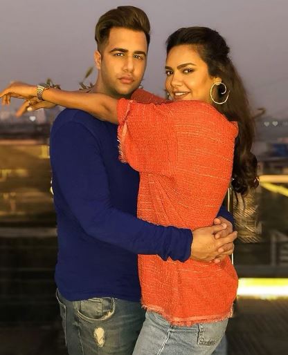 Rajiv Aadatia and his friend Esha Gupta