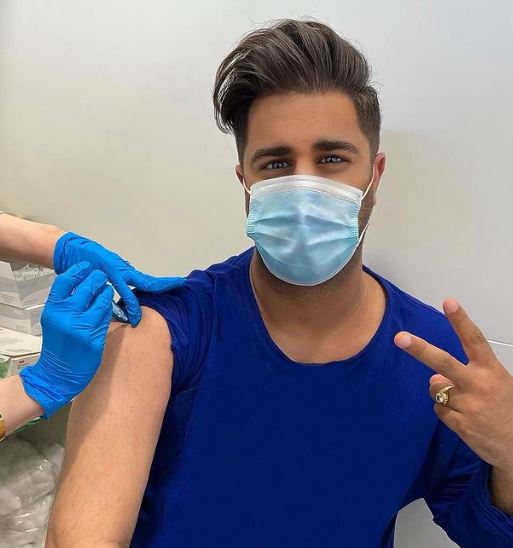 Rajiv Adatia got vaccinated