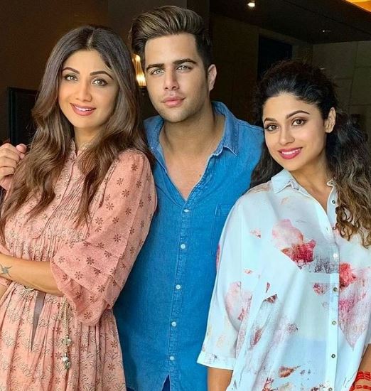 Rajiv Aadatia with his rakhi sisters