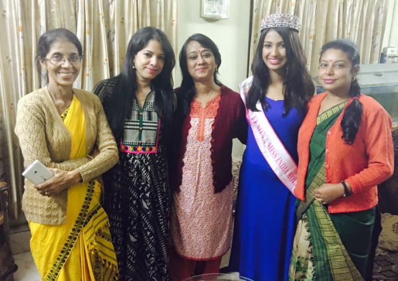 Rajkanya Baruah with her family