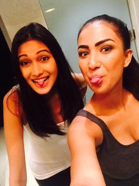 Rajkanya with her besties