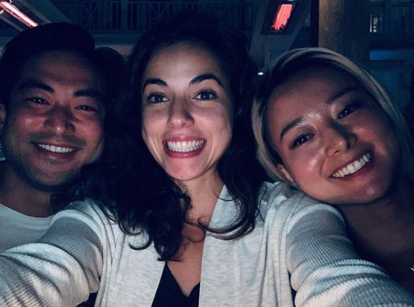Rodlo with her friends