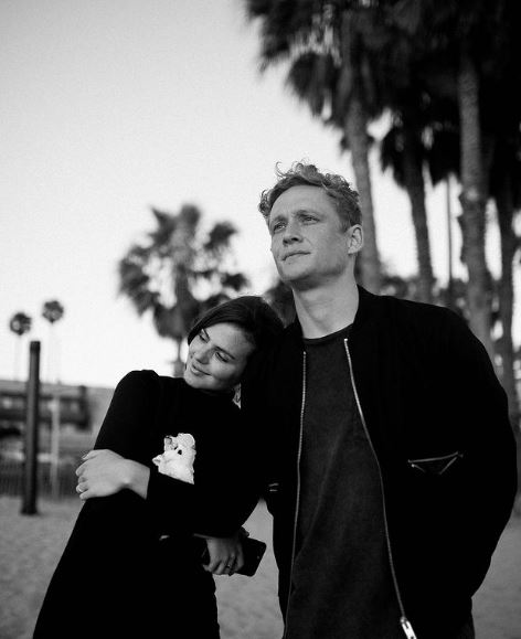 Ruby O. Fee with her boyfriend Matthias Schweighöfer