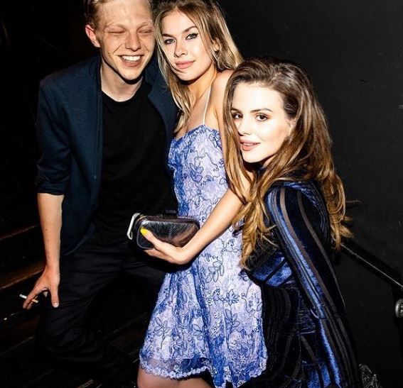 Ruby O. Fee with her friends