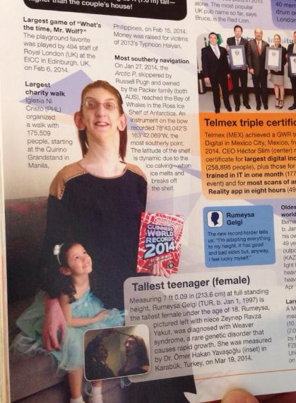 Rumeysa Gelgi featured on various articles