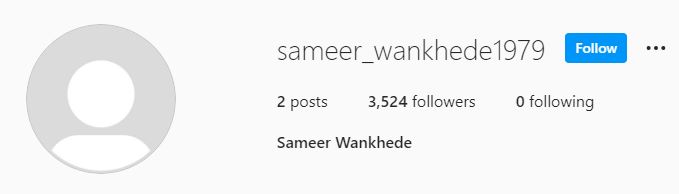Sameer Wankhede added his birthyear after his username