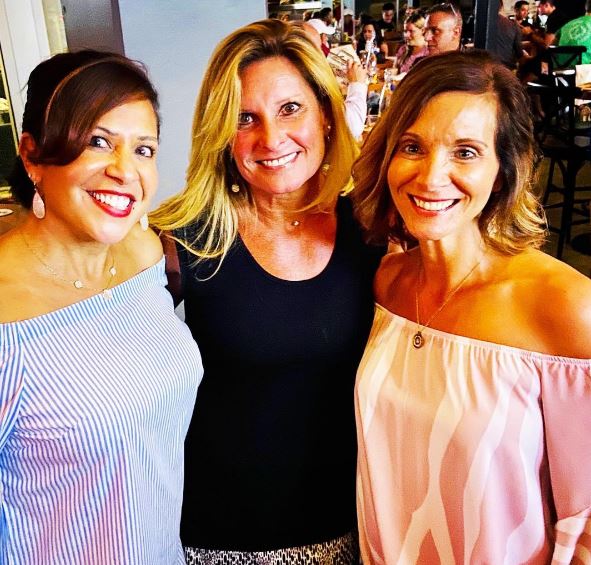 Shelley Meyer and her friends