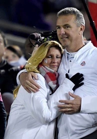Shelley Meyer and her husband Urban Meyer