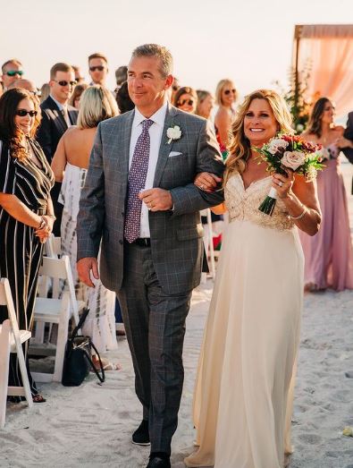 Shelley Meyer with her husband Urban Meyer