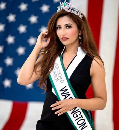 Shree Saini also won the title of Miss India USA from 2017-2018
