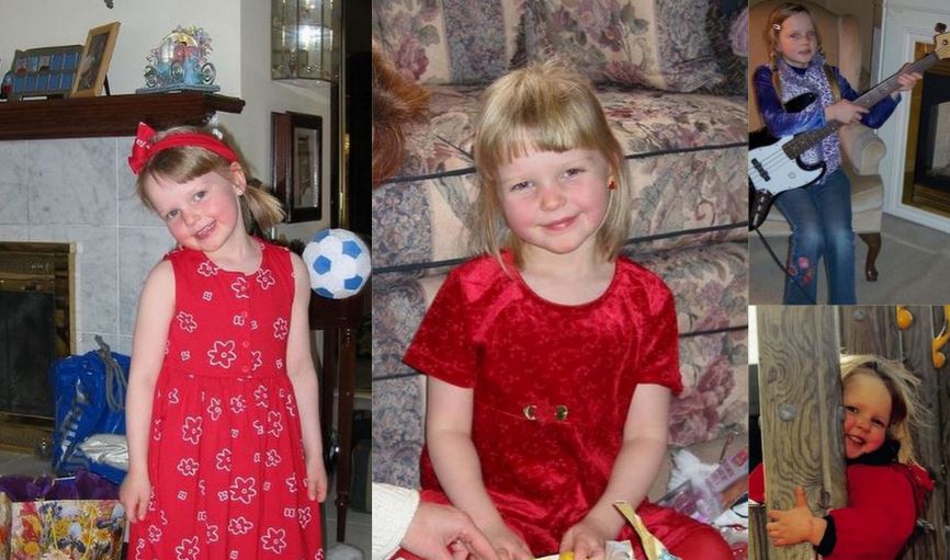 Some Childhood photos of Hallea