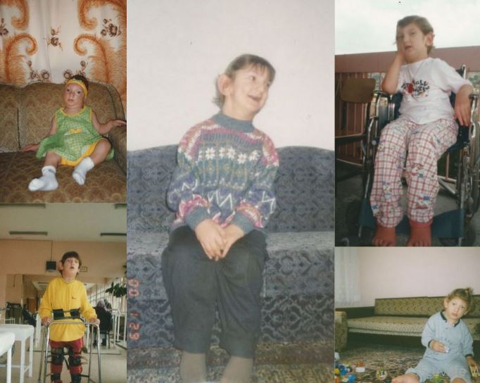 Some childhood photos of Rumeysa Gelgi