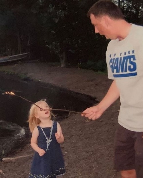 Sophie Grace shared a picture of her father