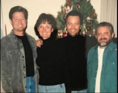Steve Lodge with his family