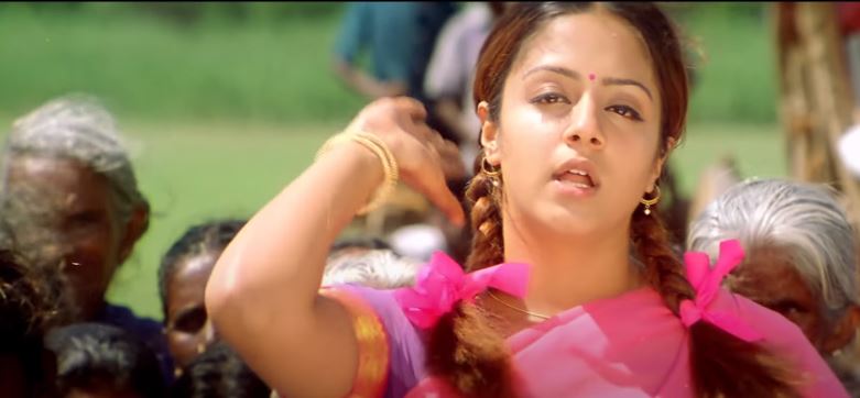 The female main character is acted by Jyothika