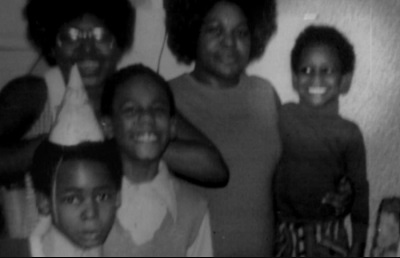 Theresa Kelly with her family