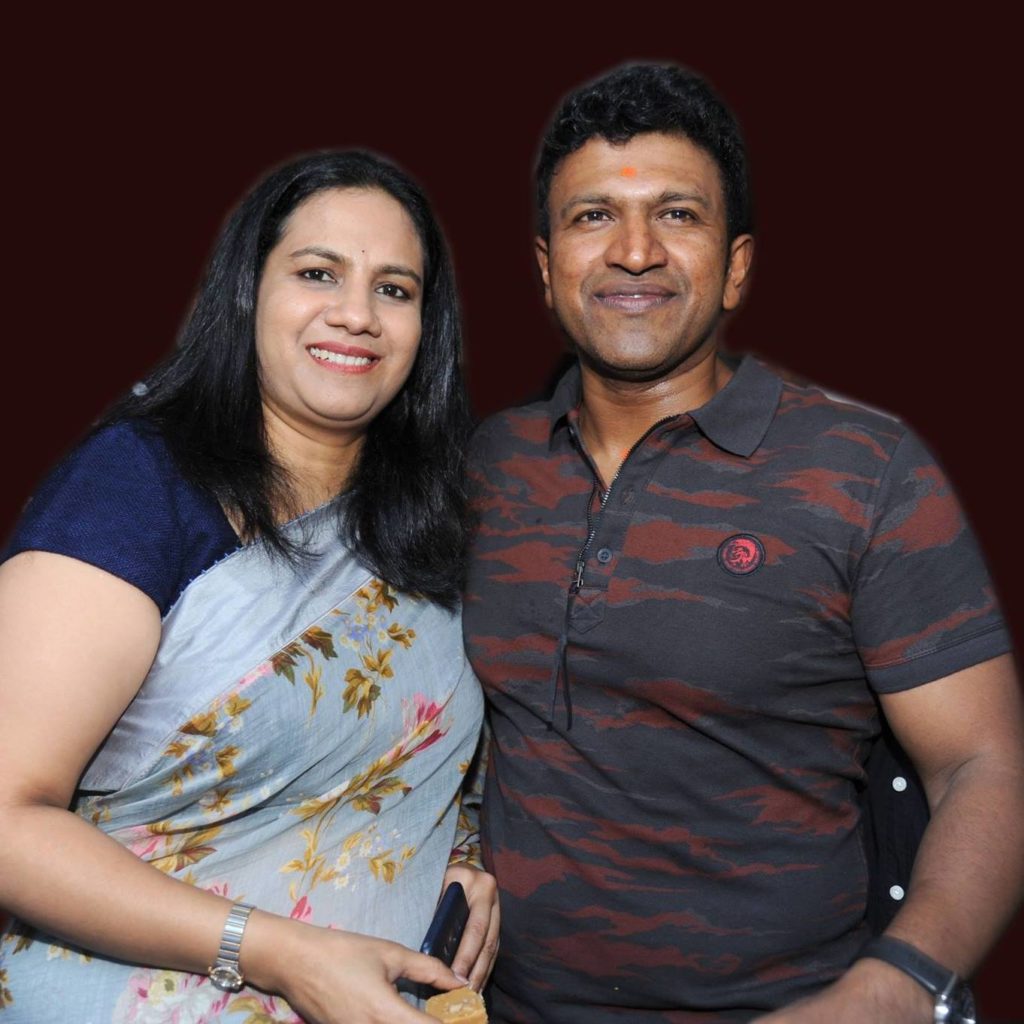 Vanditha Rajkumar father and mother