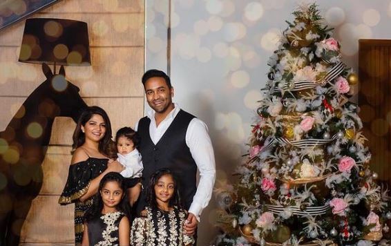 Viranica Manchu celebrates Christmas with her family