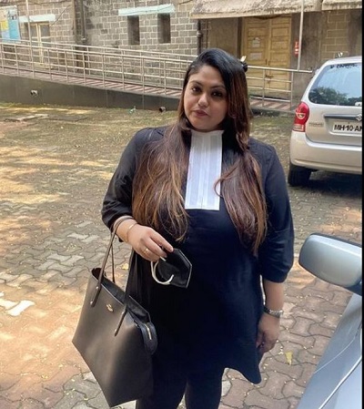 Yasmeen Wankhede did BBA before LLB