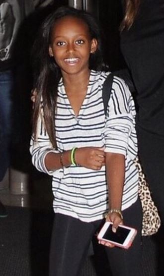 Zahara Jolie-Pitt's old photo